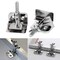 2Pcs Screen Frame Butterfly Hinge Clamp for Silk Screen Printing Hobby Printer Include Four Screws